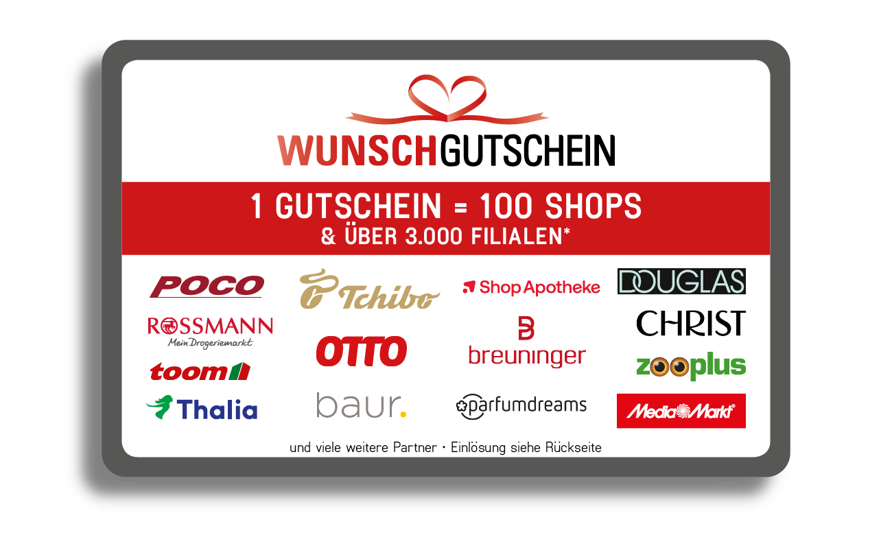 Belohnung der Mitarbeiter mit Gutscheinen von Wunschgutschein